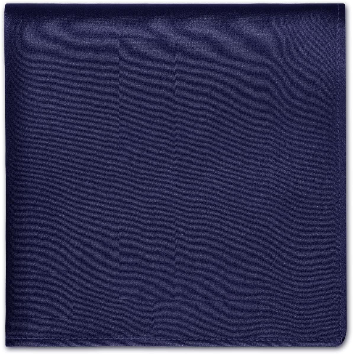 100% Pure Silk Pocket Square Solid Color