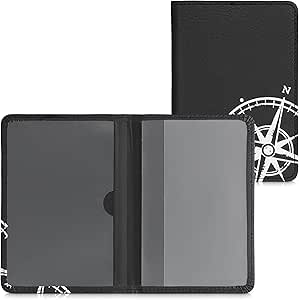 Custodia Neoprene Per Libretto Auto - Portadocumenti Con Patente E Tessere, Nero - Foto 3