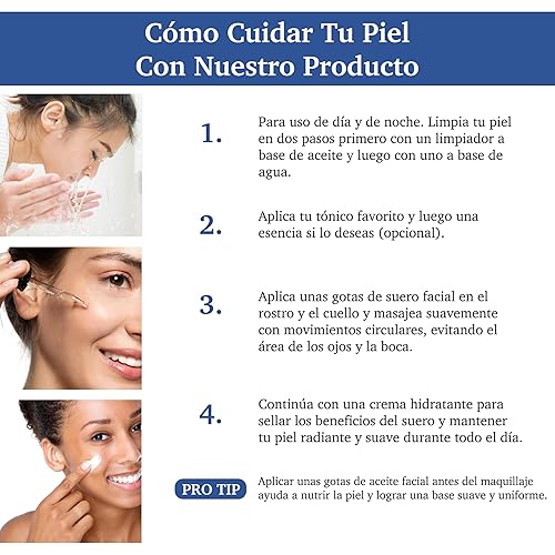 Miniatura 5 de PURIFECT - Suero facial - 1.0fl oz - 1 onza líquida - Hidratante natural antienvejecimiento suavizante fortalecedor rejuvenecedor árbol de té de