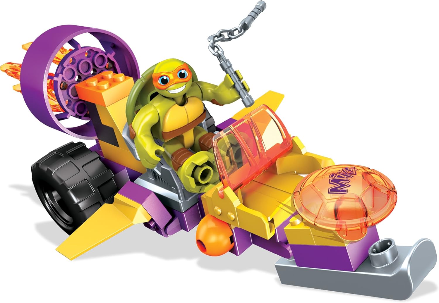 Mega Bloks TMNT Half-Shell Heroes Mikey's Jet Cruiser