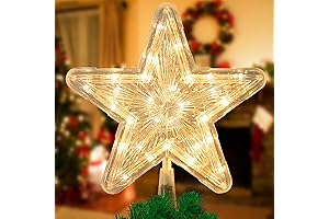 DERAYEE: Illuminate Your Treetop with the Radiant Light Up Snowman Tree Topper