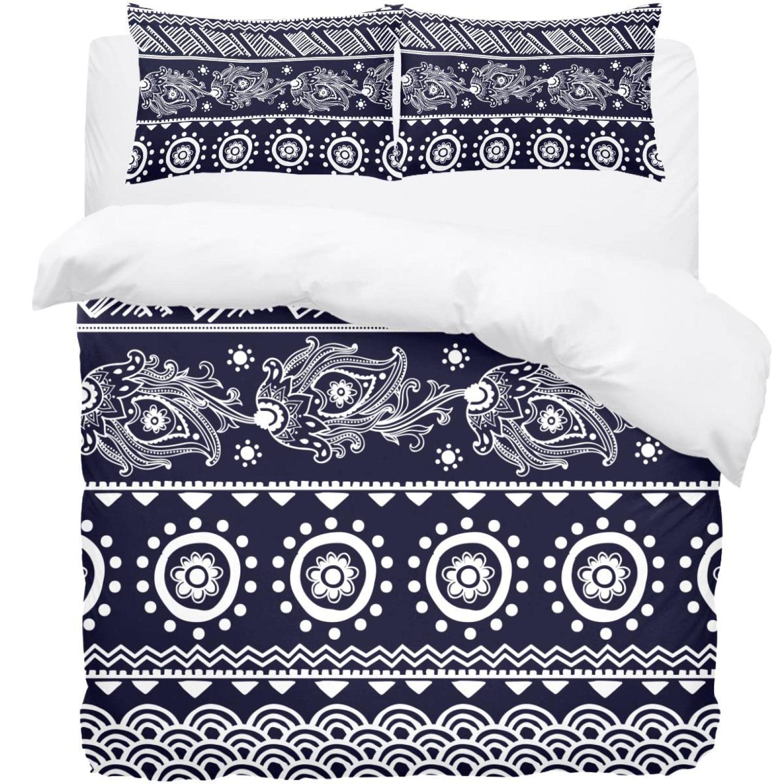 Parure de lit ethnique en tissu supérieur chaud et léger pour un confort haut de gamme