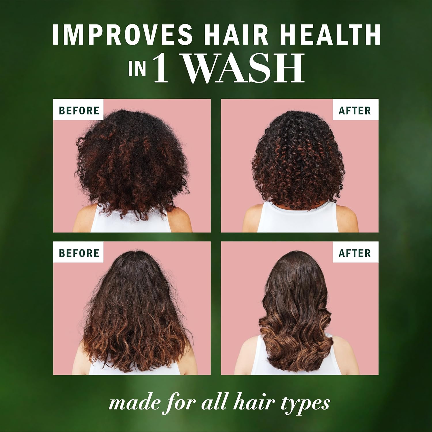 Herbal Essences Pure Grapeseed Color Nurture Sulfate Free Shampoo, 13.5 fl oz, Hair Protection and Color Nourishment