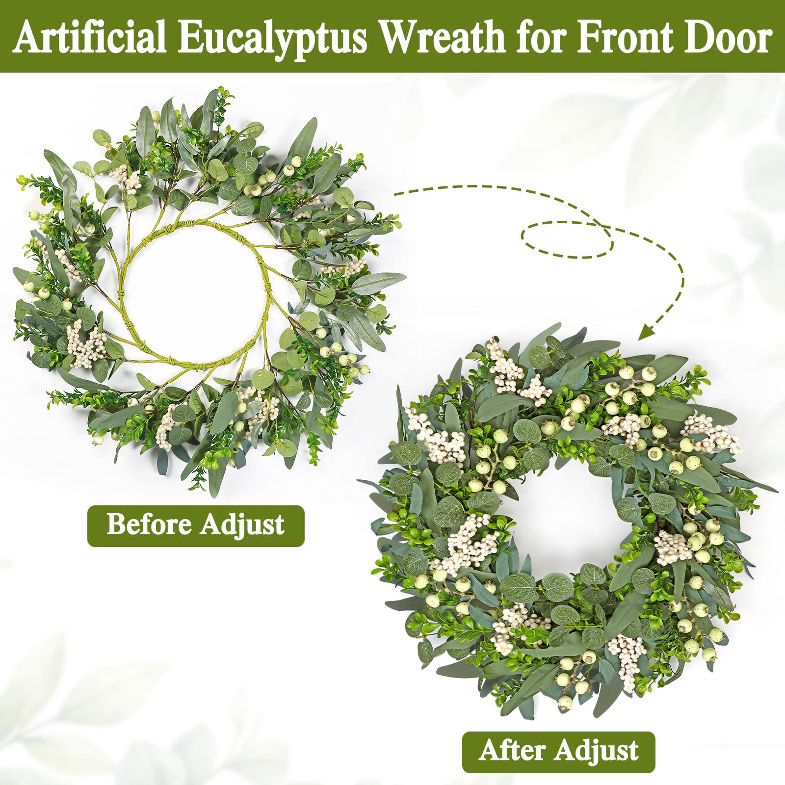 Strohkranz 25/4 Rohling Für Kreative Adventsgestal Produktbild-Vorschau 5