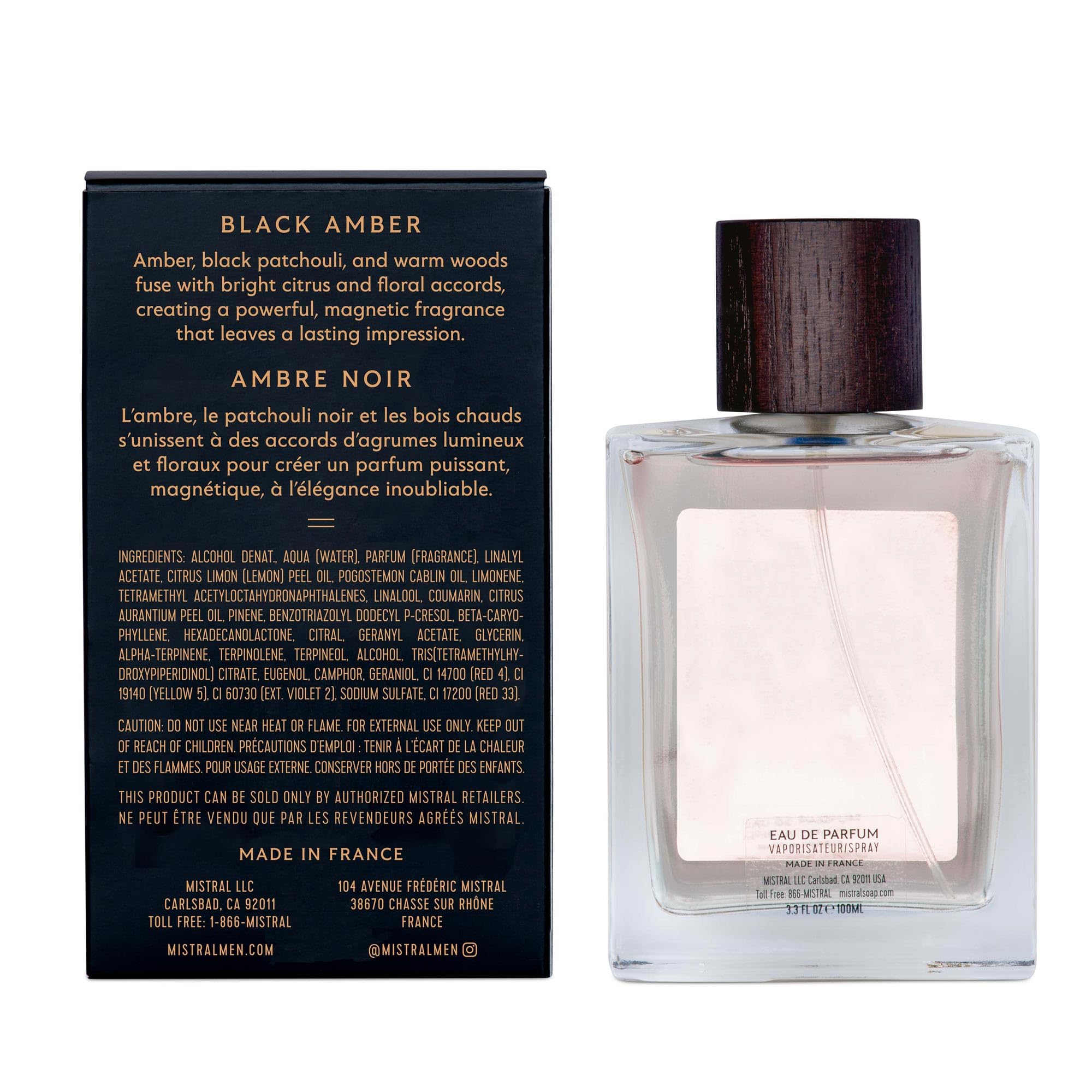 Mistral Men's Eau de Parfum Fragrance