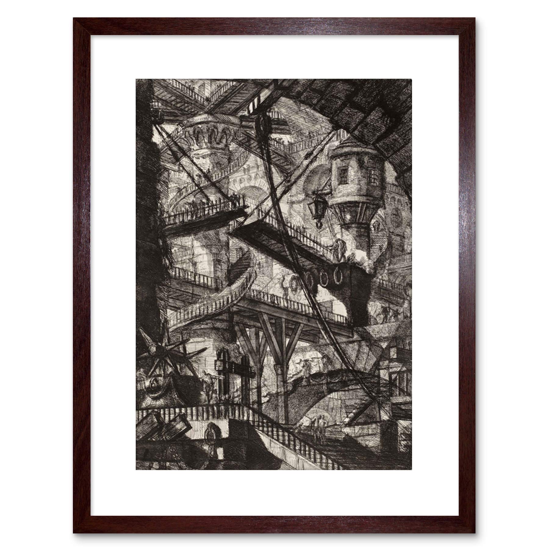 Wee Blue Coo PAINTING GIOVANNI BATTISTA PIRANESI FRAMED PRINT F97X3512