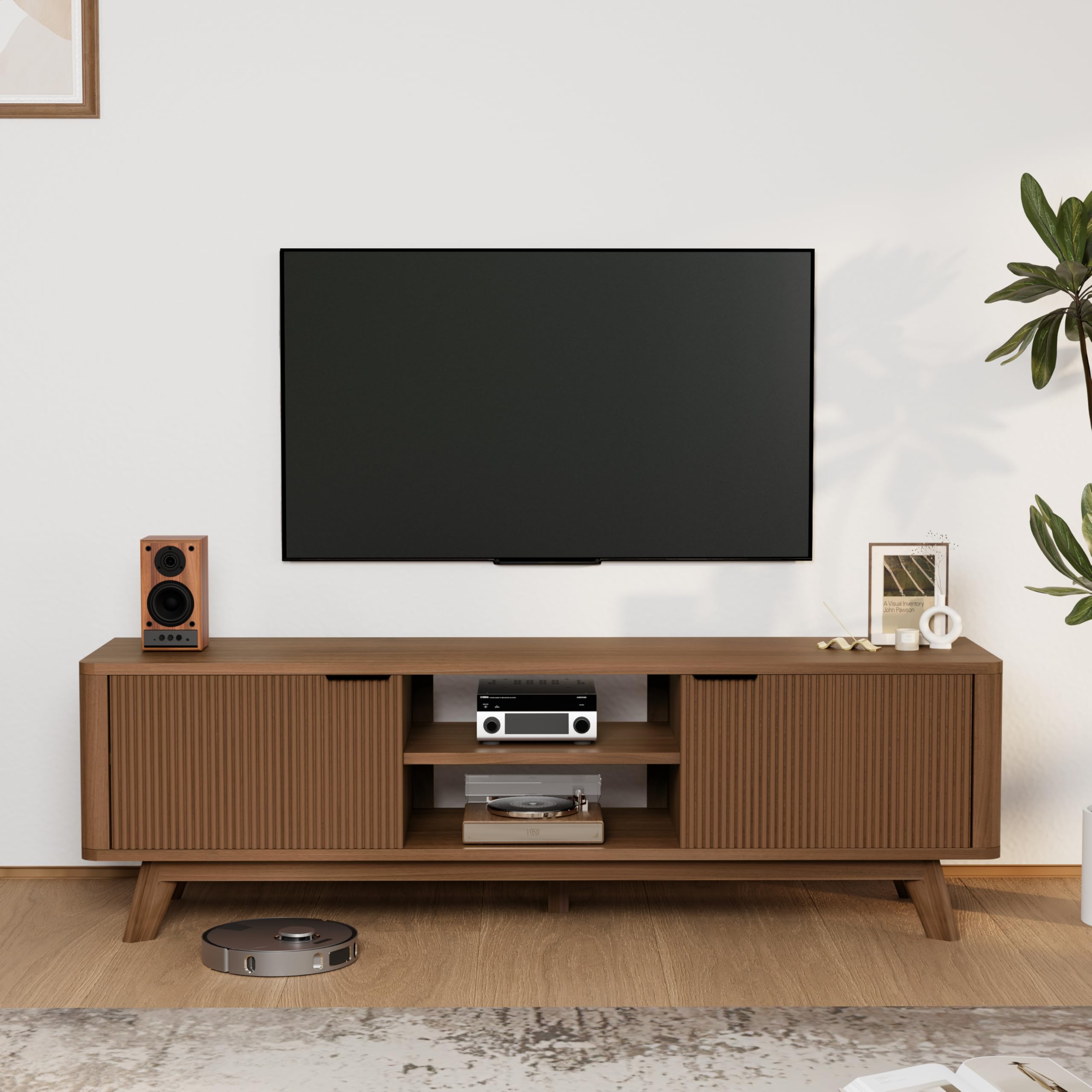 Amazon.com: Royal Windsor Mid Century Modern for TV Stand for TVs
