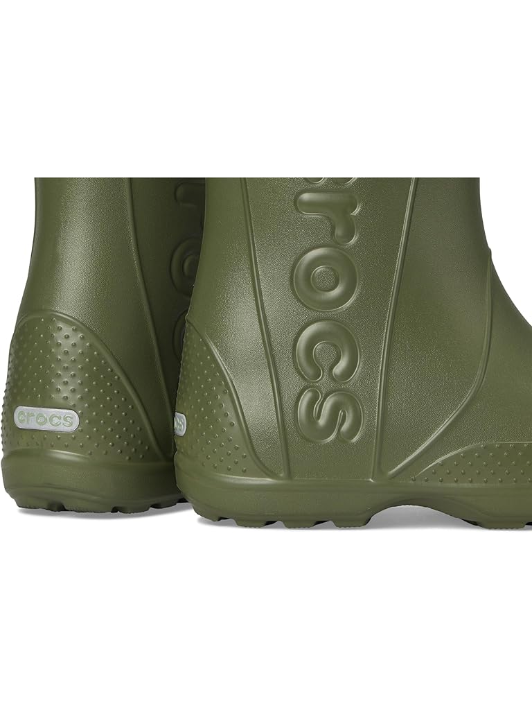 Green Crocs Handle It Rain Boots (Big Kid/Little Kid)