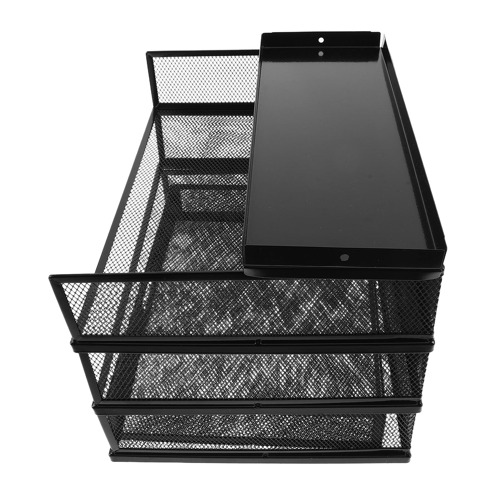 Zerodeko Organizer da Scrivania in Metallo con Multifunzione Divisori per Documenti e Schedario Ufficio per Casa e Lavoro
