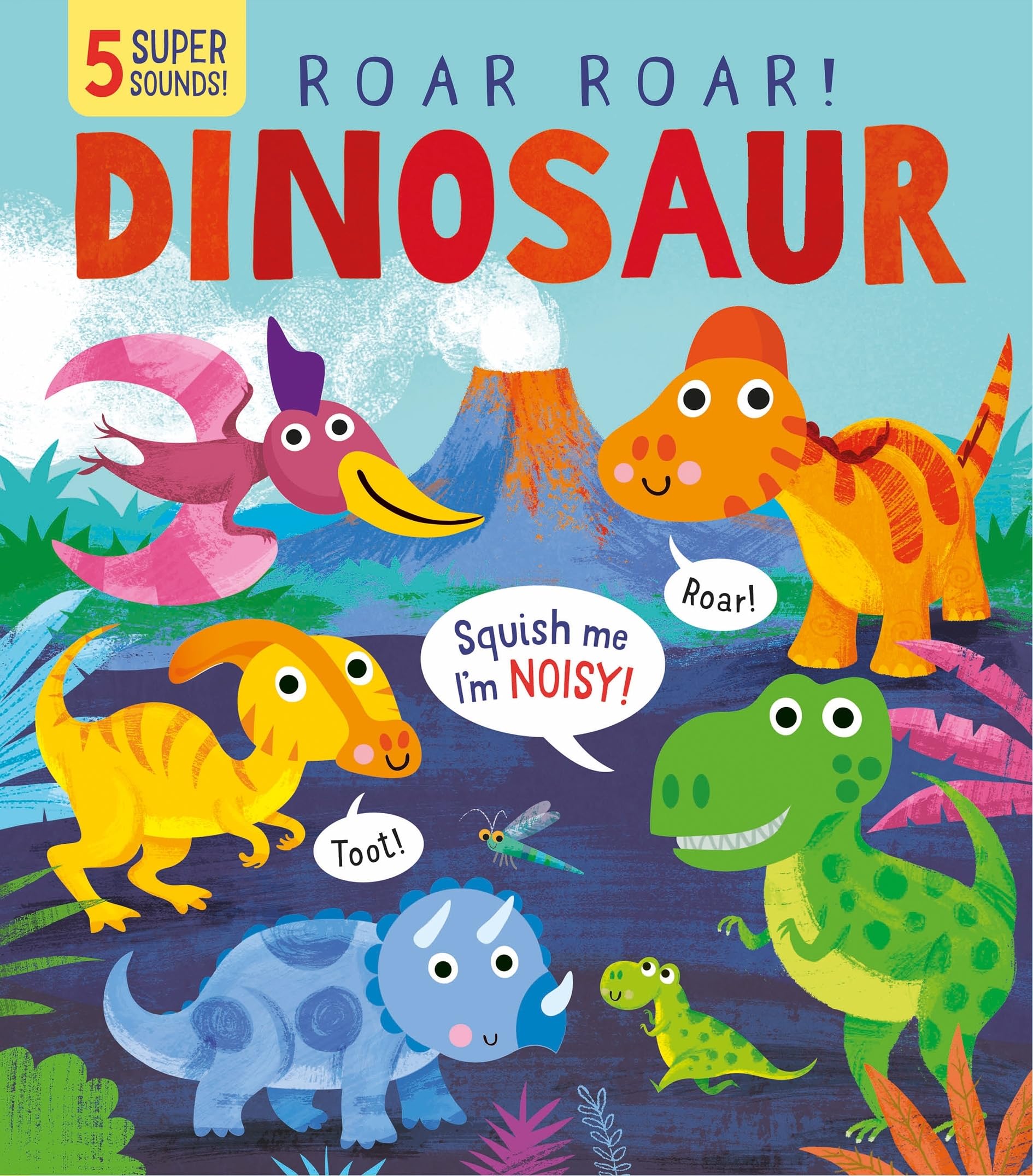 Roar! Roar! Dinosaur (Silicone Sounds)