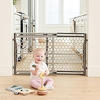 Regalo Extra Wide 28-42" Pressure Mounted Baby Gate for Doorways & Stairs - Safe for Babies, Toddlers & Pets, 30+ Years Trusted