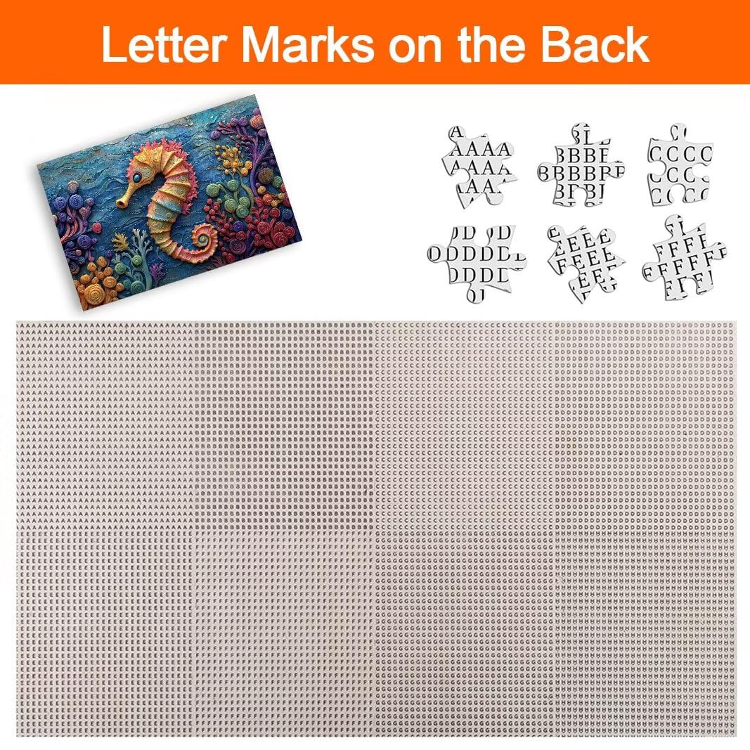 Puzzle Caballito de Mar, Puzzle 1000 Piezas, Rompecabezas para Regalo -8138