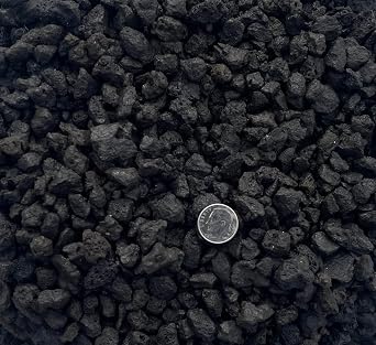 Black Lava Rock - 0.5 Cubic Feet