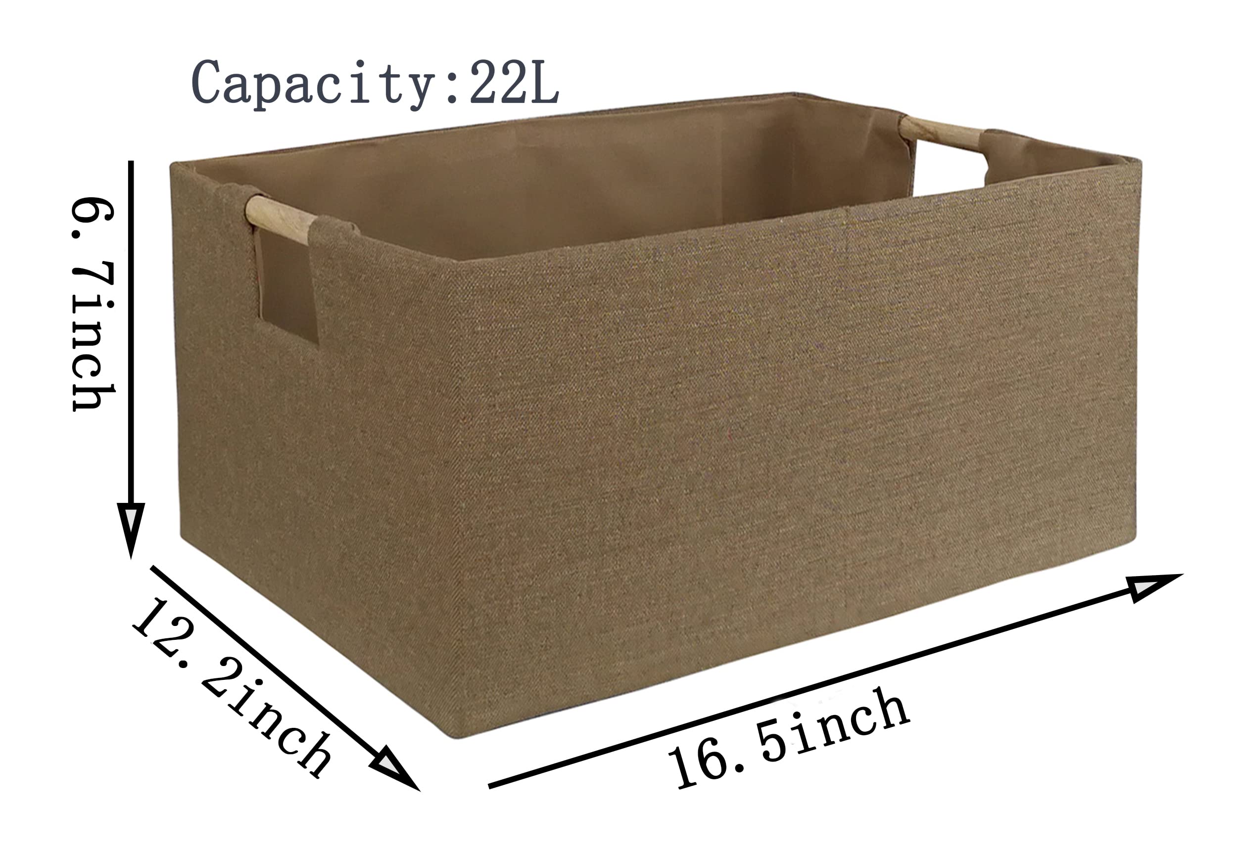 Paniers à Linge Pliables Avec Poignées - Motif Nuage, Lune, étoiles