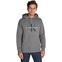 Calvin Klein Felpa Uomo Seasonal Monologo Regular con Cappuccio