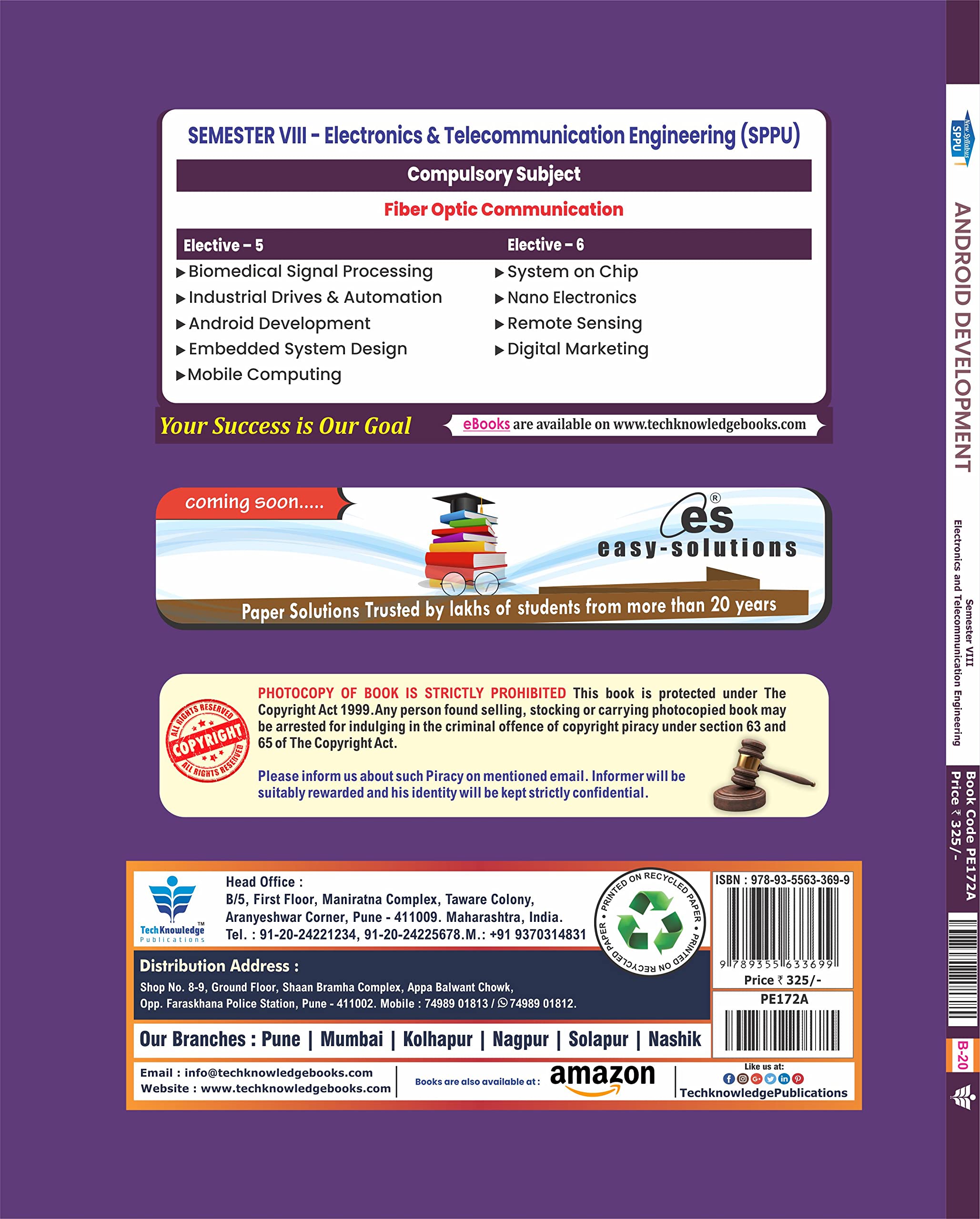 Android Development For SPPU B.E. E &TC Engineering Sem 8 1
