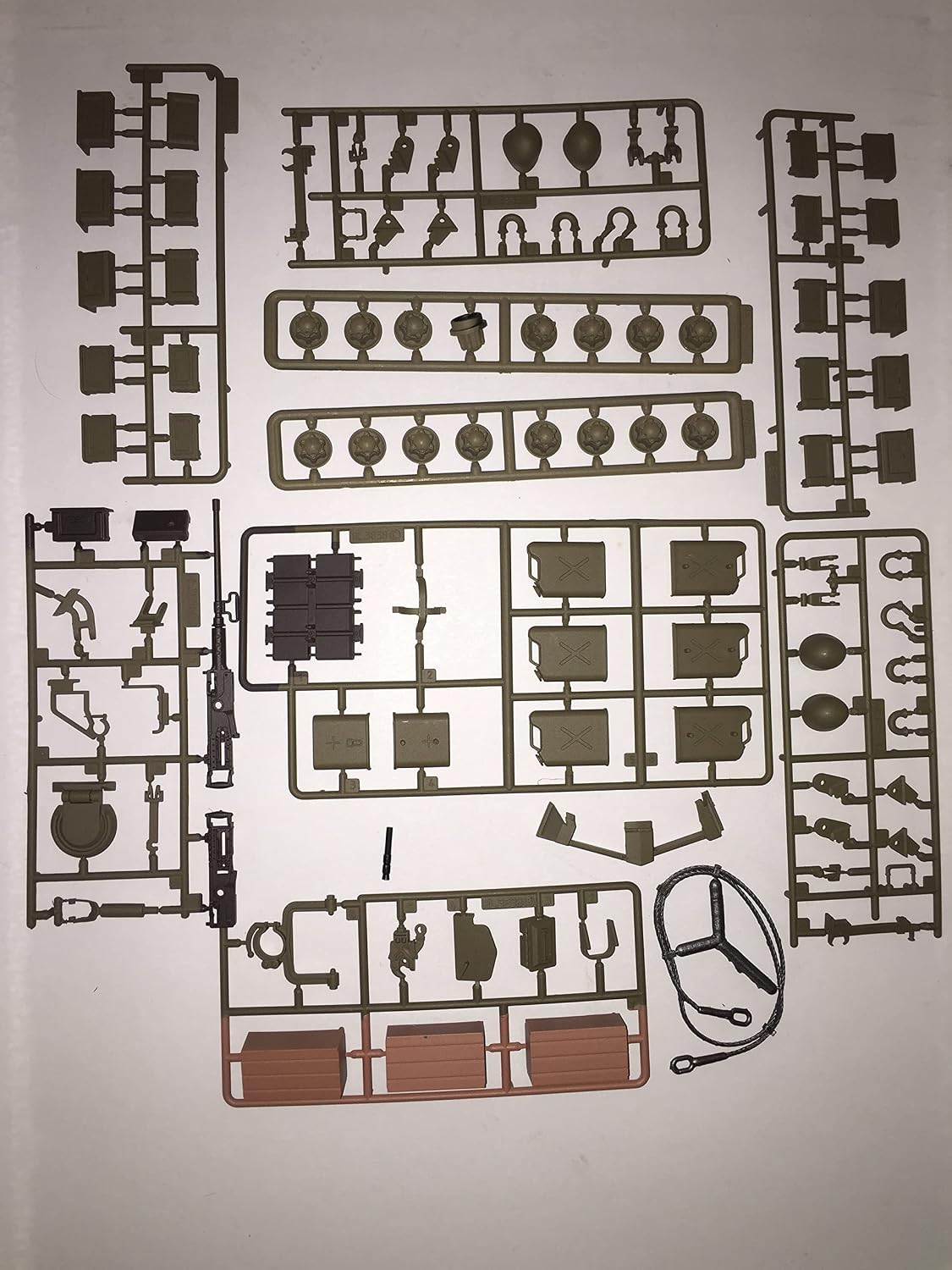 Henglong 1/16 Scale USA M26 Pershing Rc Tank 3838 Plastic Decoration Parts Bag