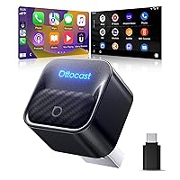[Modello 2026] Ottocast Mini Core Adattatore CarPlay wireless & Android Auto