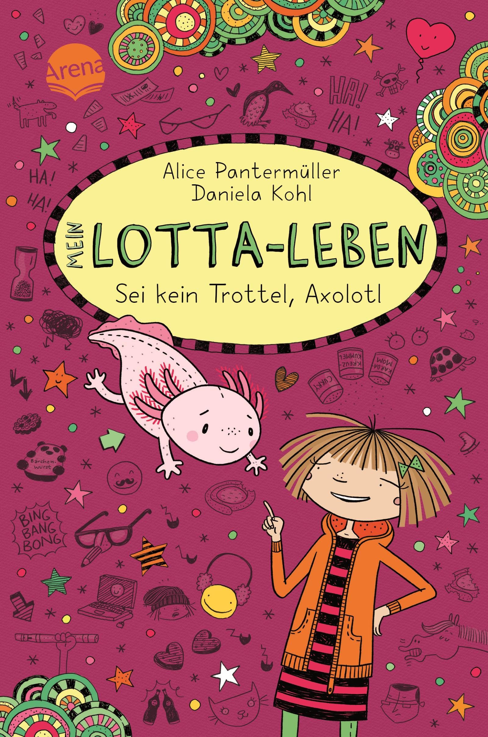 Mein Lotta-Leben Comicroman Sei kein Trottel, Axolotl