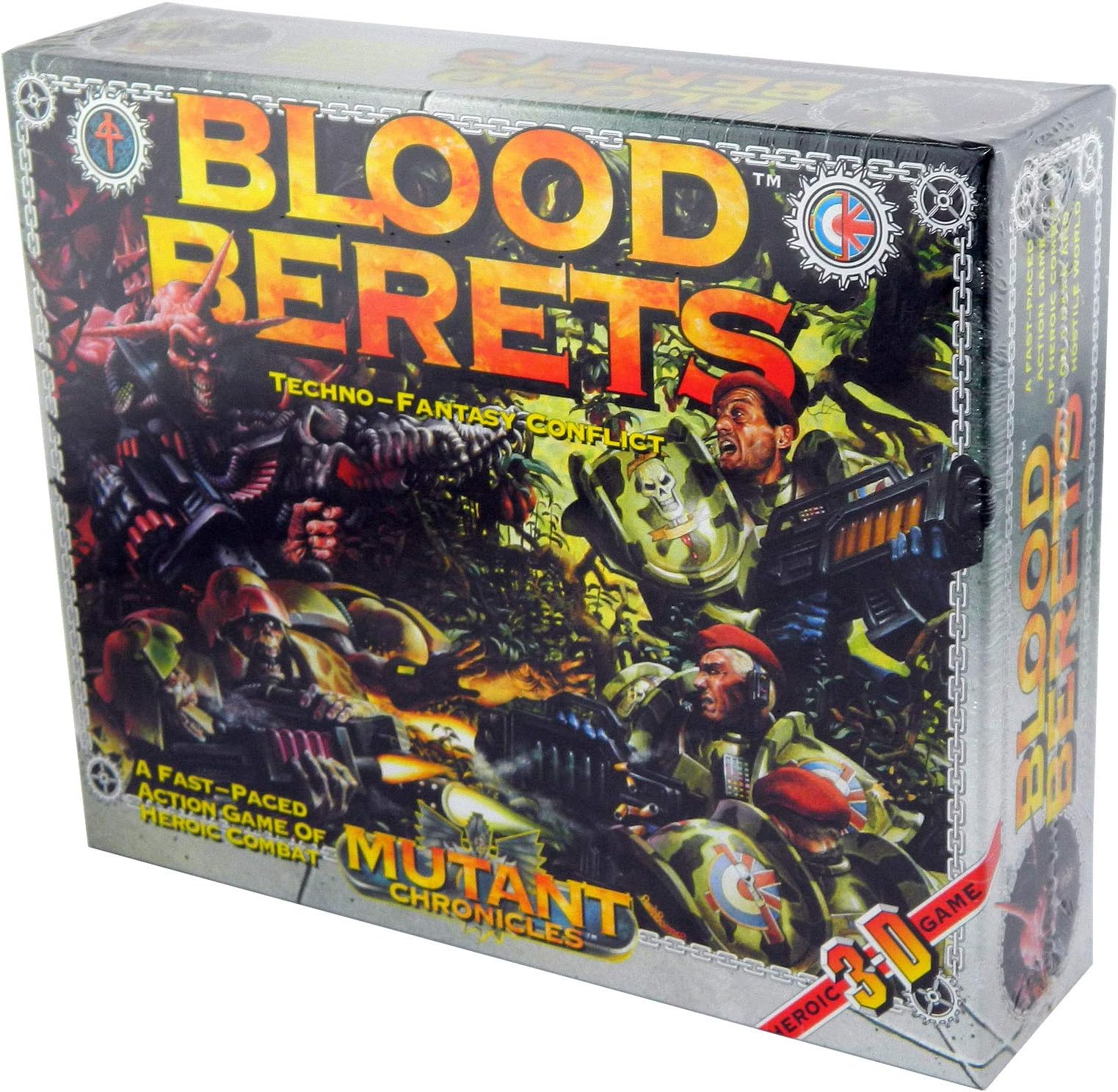 Mutant Chronicles Warzone - Blood Berets Boardgame