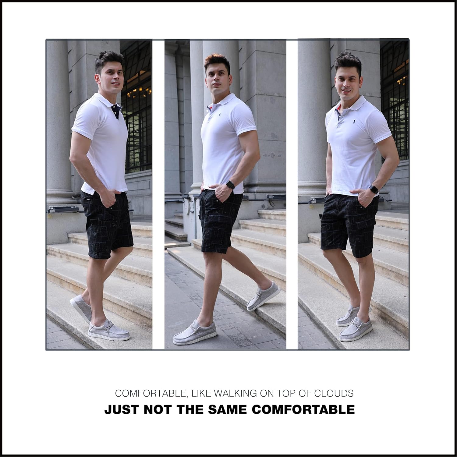 Grand Attack Men's Walking Boat Shoes-Slip On&Lace Up Casual Loafers, Comfortable & Lightweight Work Shoes | for Home, Leisure Travel, Driving Shoes - Image 8