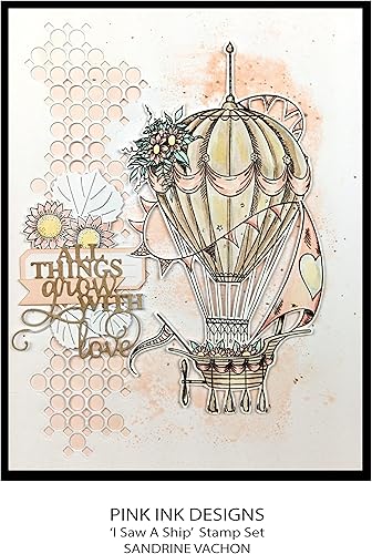 Miniatura 11 de Pink Ink Designs Saw A Ship. - Juego de sellos transparentes, A5