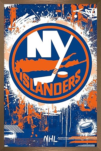 Miniatura 16 de Trends International NHL New York Islanders - Póster de pared con logotipo Maximalist 23