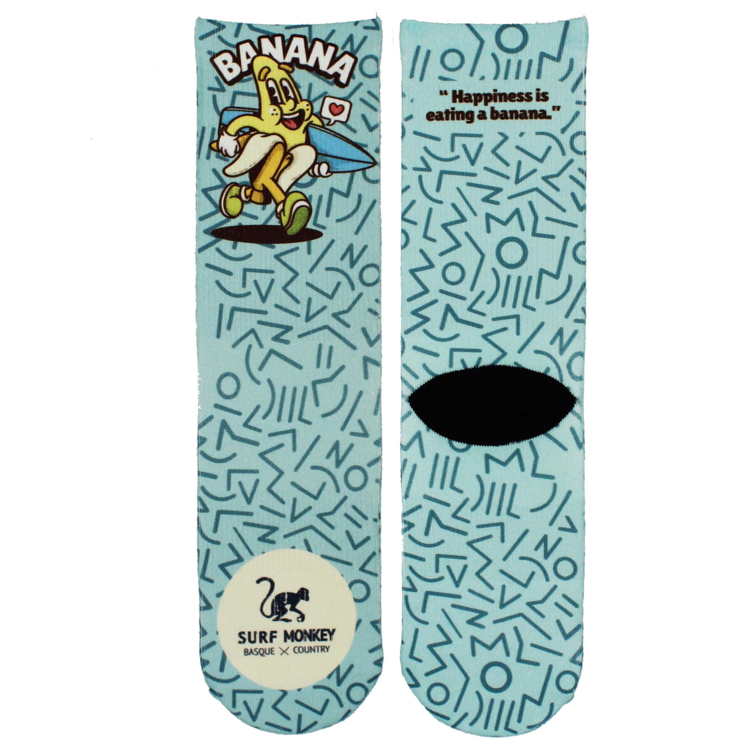 Surf Monkey 3 pary skarpet, pół łydki, rozmiary 36-40, 41-46