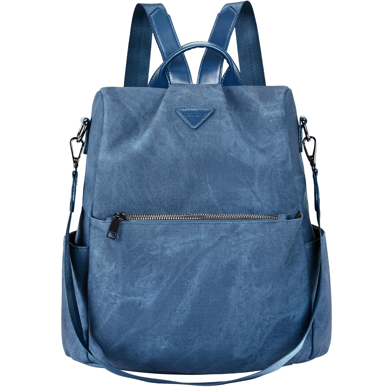 LeatharioBackpack Womens, Rucksack Bag for Women, Ladies Fashion Backpcks, Anti Theft Laptop Backpack for Work University Travel Business