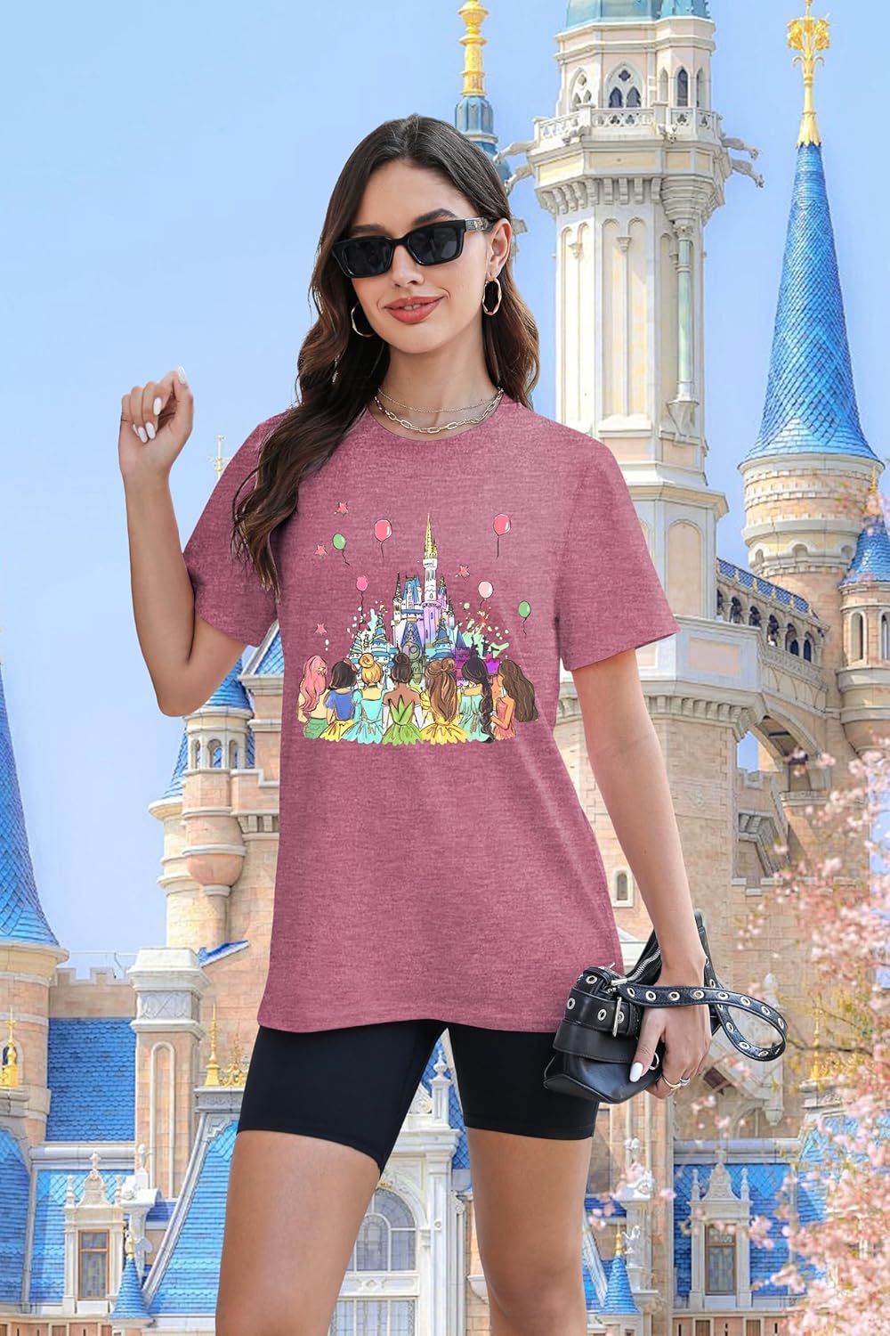Magical Shirt for Women: Magic Kingdom Princess Tshirt Princess Shirt Family Vacation Trip Tee - Image 4