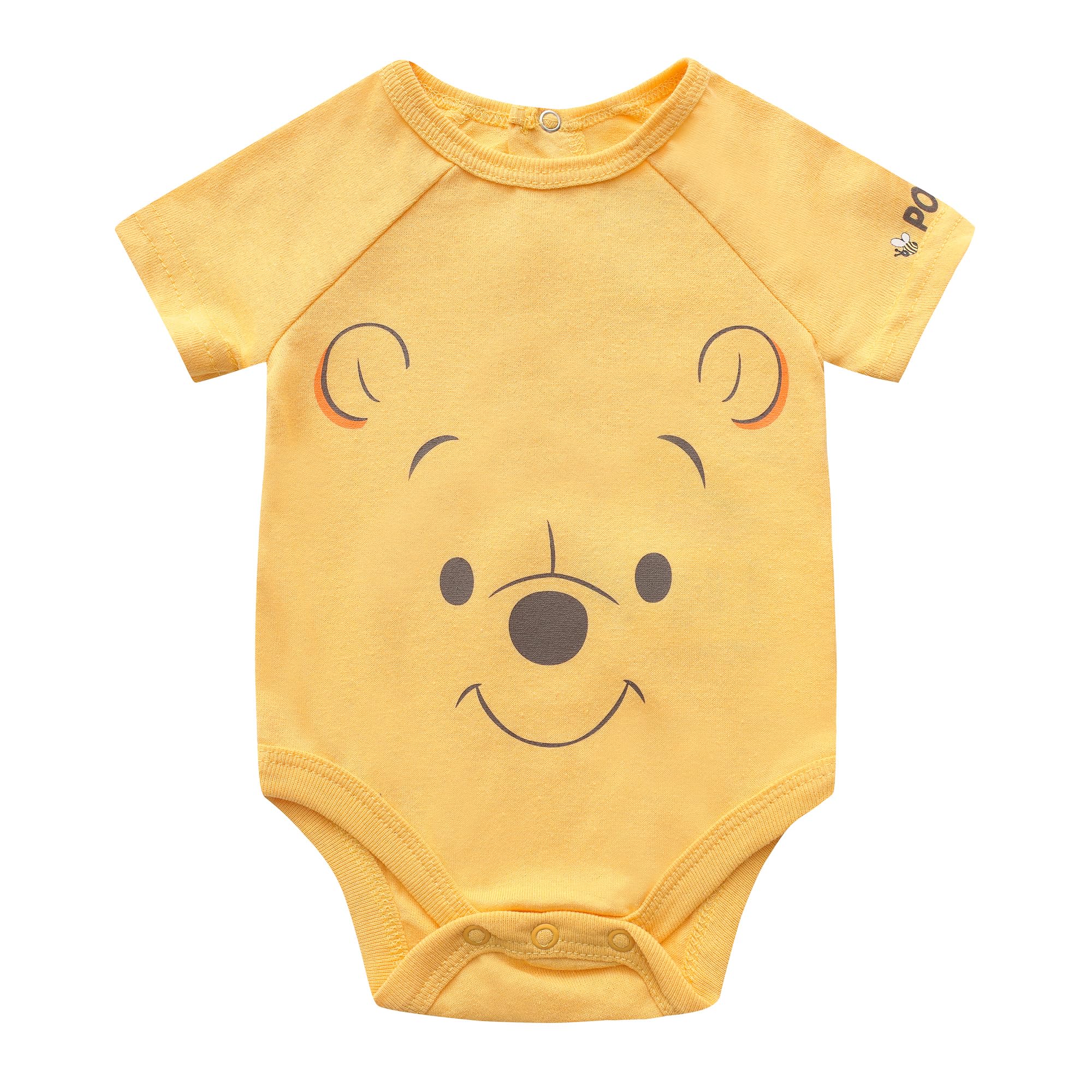 Disney Winnie The Pooh Baby-Body und Jogging-Set für Neugeborene, Marineblau/Gelb