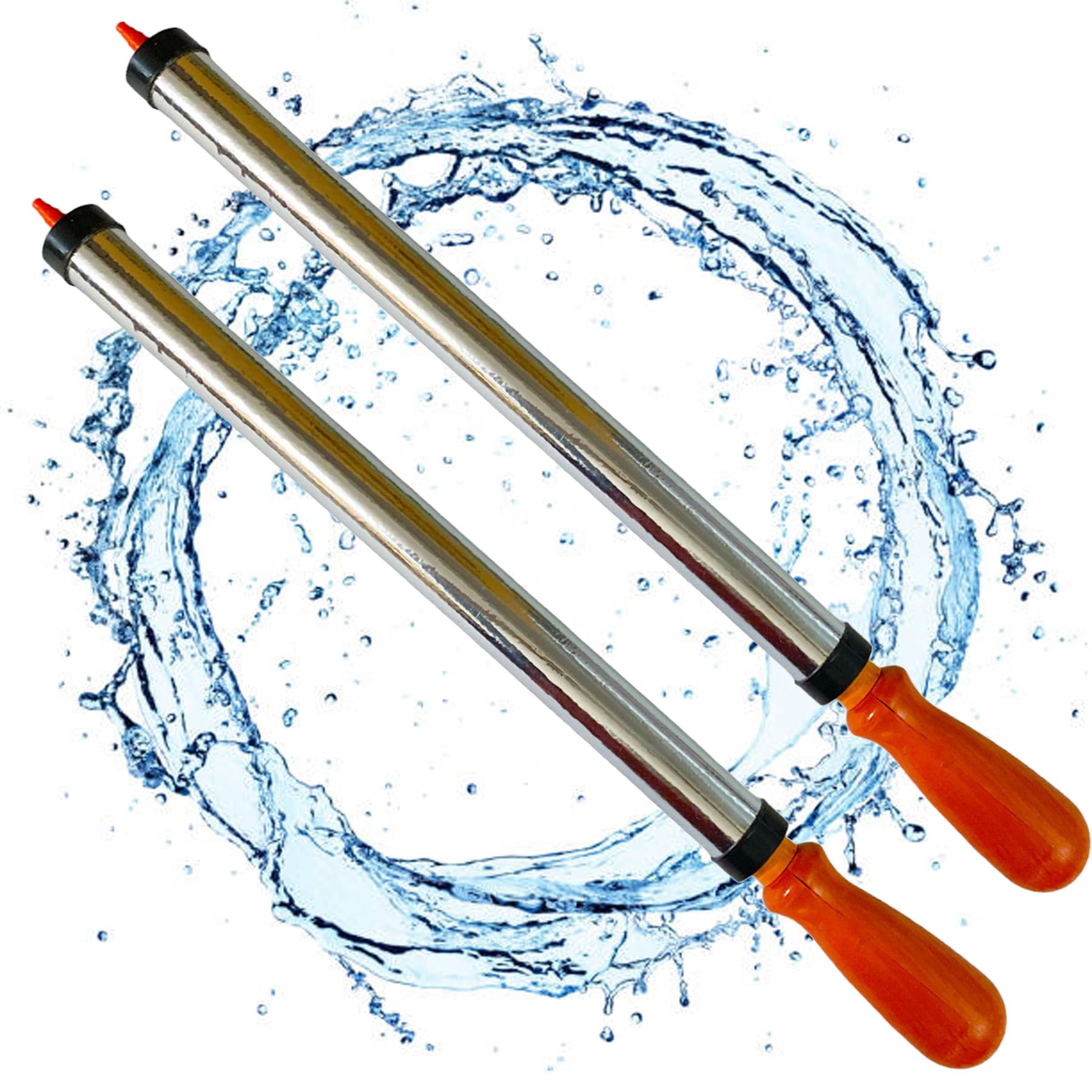 Sesonby 2 Pcs Steel Look Water Pump Pipe Water Guns Water Pistol Holi Gun Holi Pichkari Pitsol Water Guns Water Gun Toys for Holi Water Gun for Boys Girls Holi Water Gun (B0CWLMNDGQ) Amazon Price History, Amazon Price Tracker