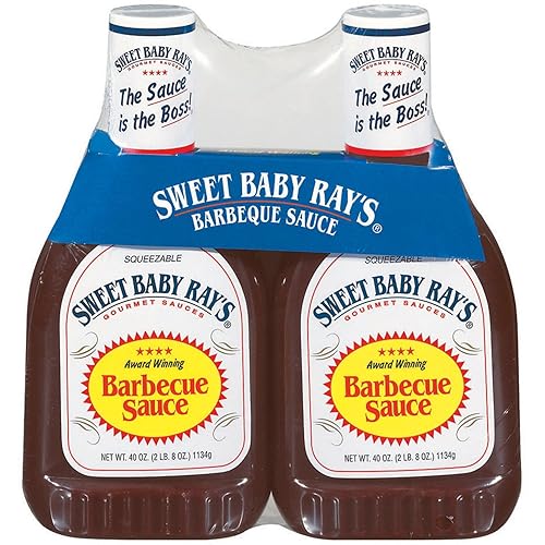 Sweet Baby Ray's Salsa de barbacoa - 240oz (paquete de 6)