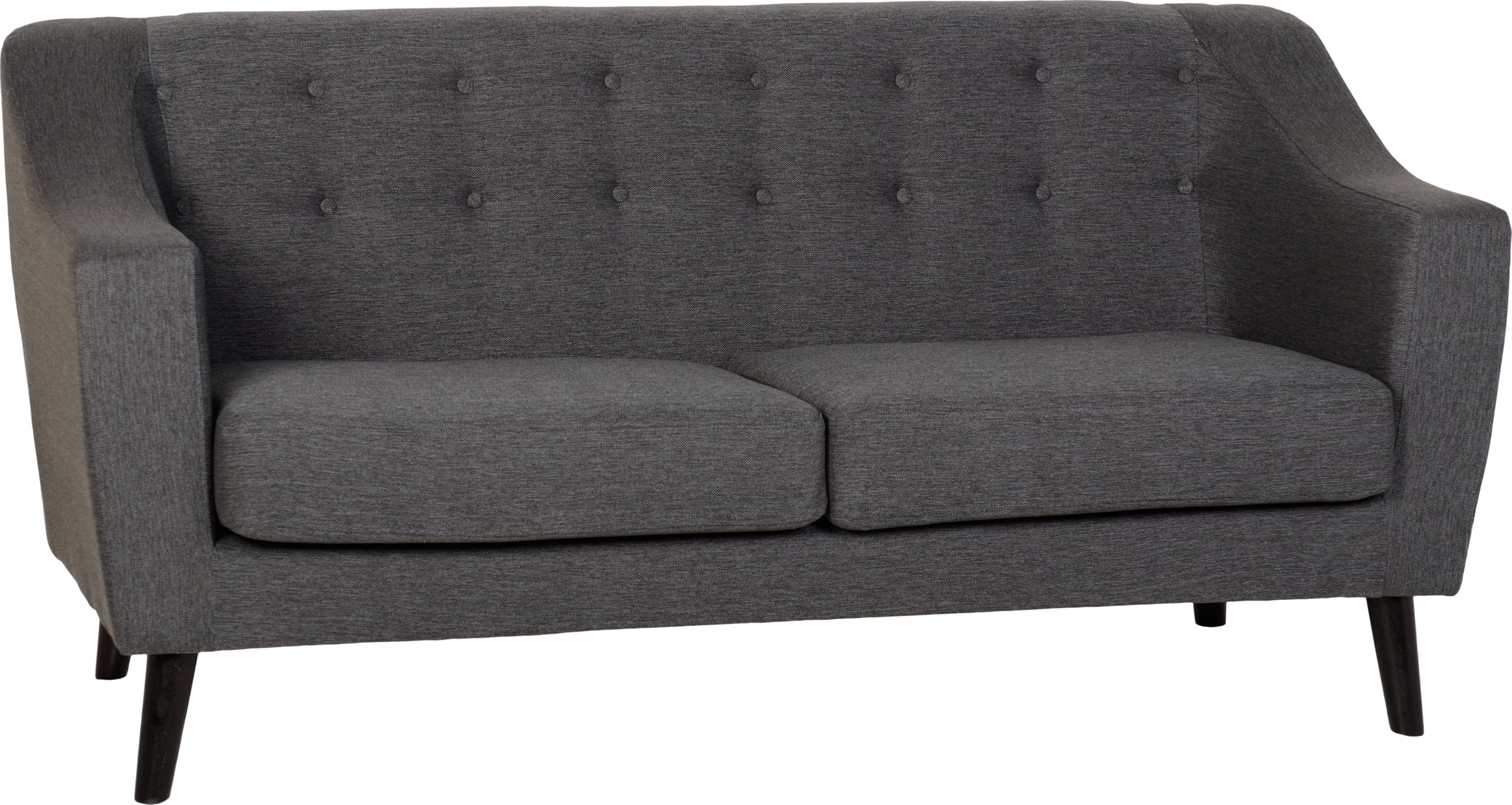 Seconique Ashley 3 Seater Sofa - Fabric - Grey