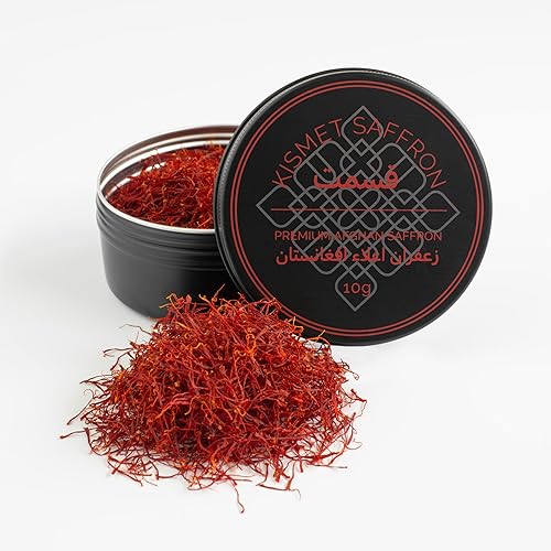 Kismet Saffron, Hilos de azafrán superiores (Super Negin), azafrán afgano premium (5.00)