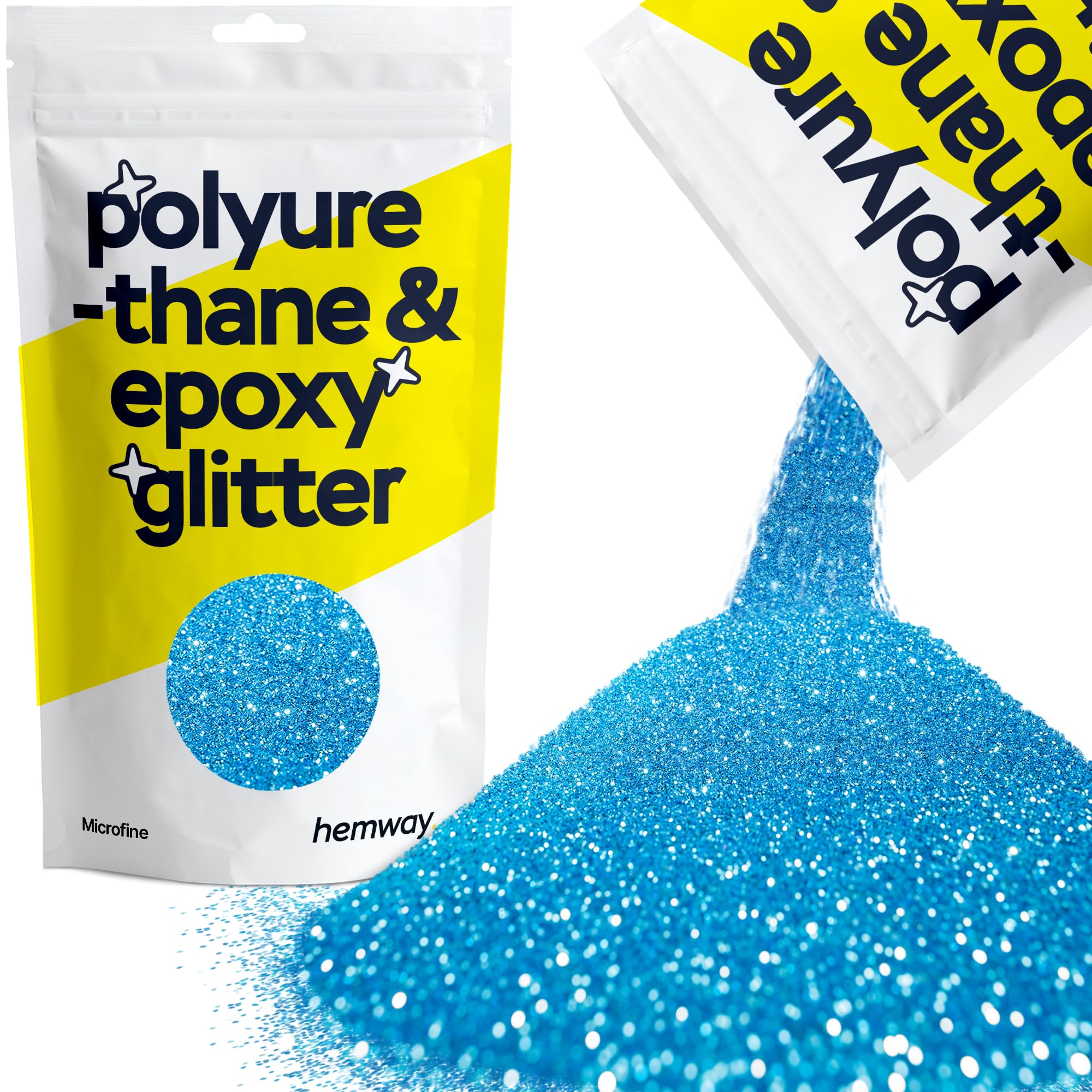 Hemway Resin Glitter Bronze Brown 100g Super Chunky | Polyurethane & Epoxy Glitter for Resin Crafts, Tumblers, Coasters, Floor & Table Art — view 13