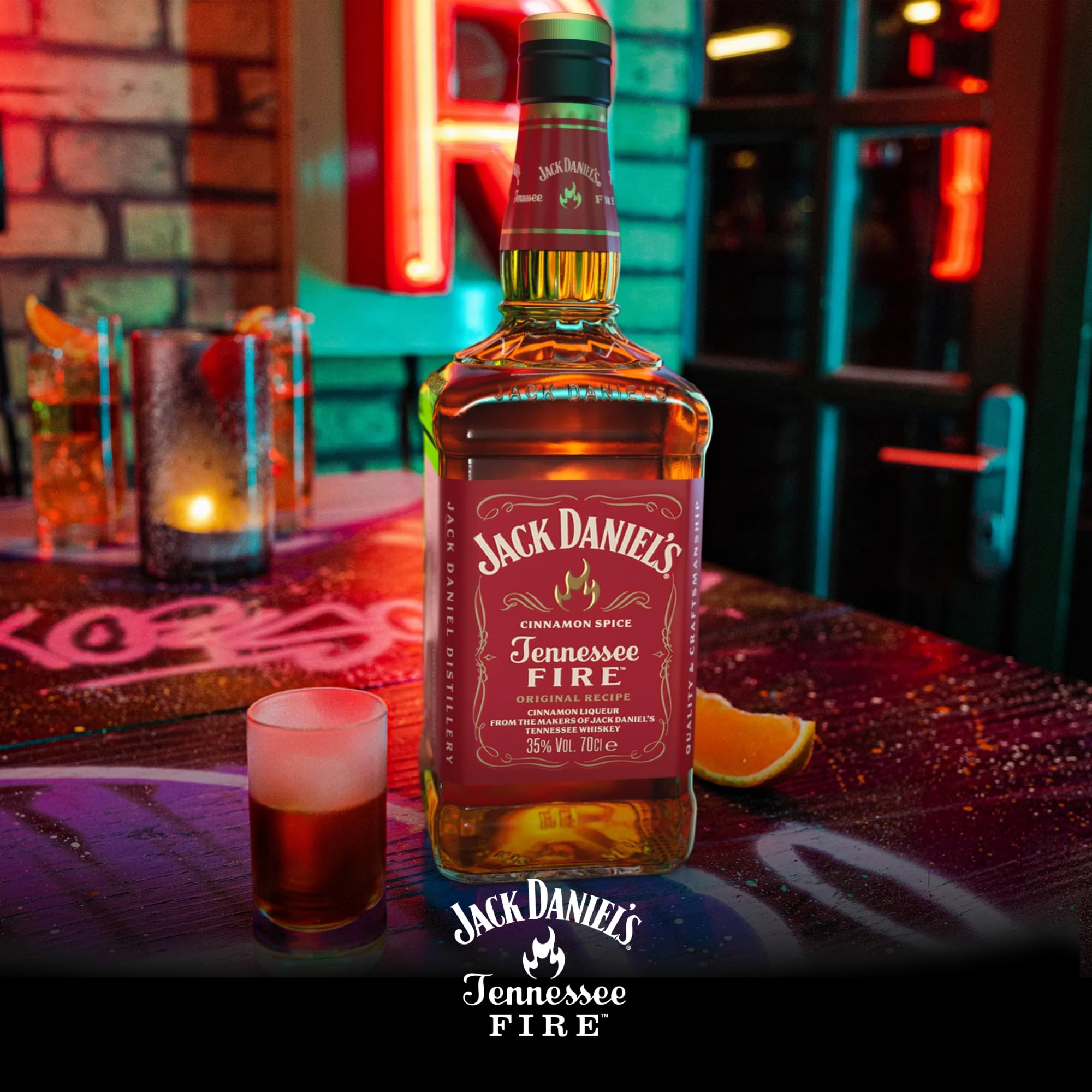 Jack Daniel's Tennessee Fire - Whiskey with Cinnamon Liqueur