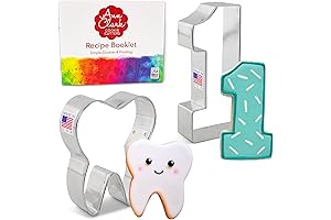 Fun First Tooth Cookie Cutters Set of 2