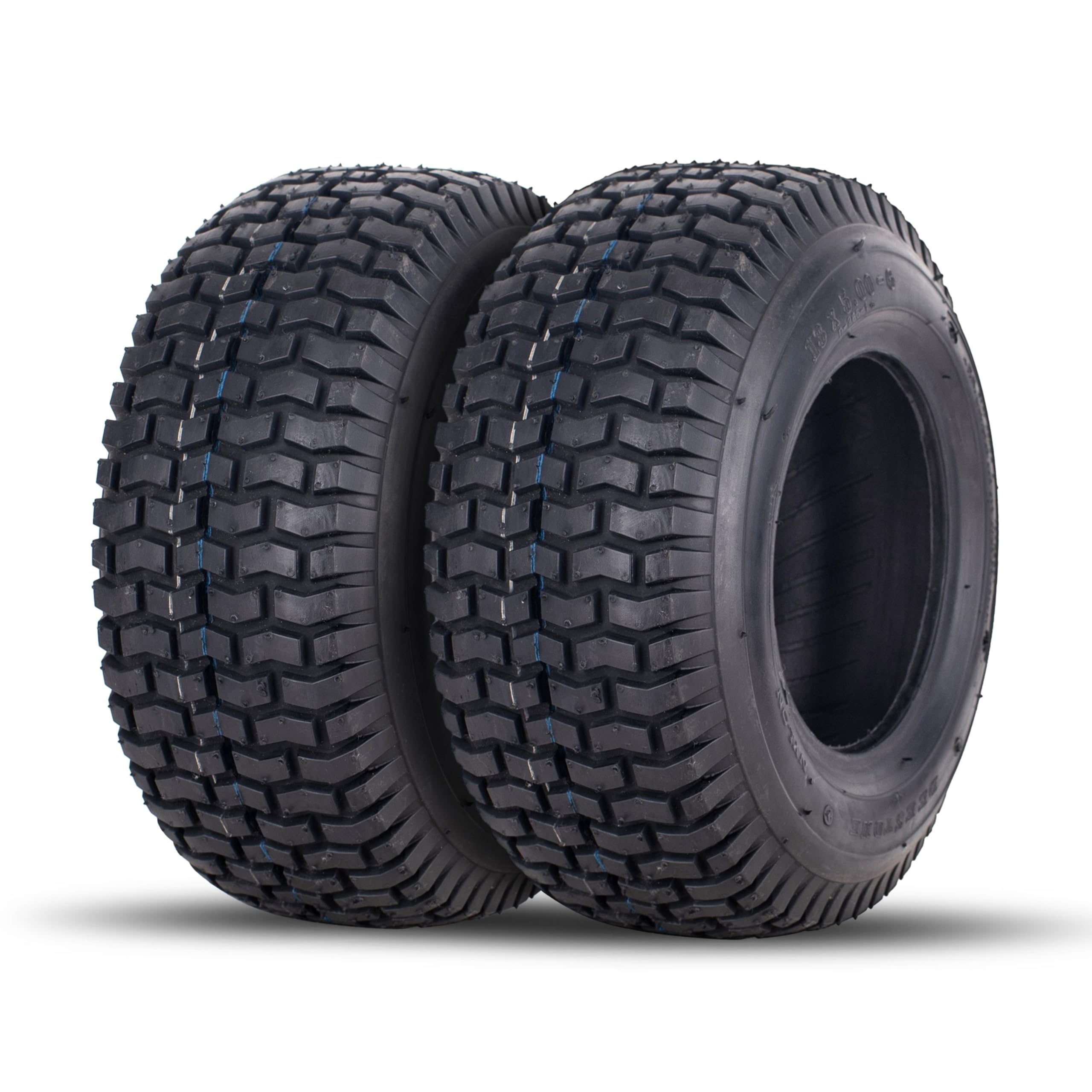 Deestone D265 Multi-Rib Tread, Lawn & Garden Tire, 11x4.00-5, 2 Tires, 4 Ply