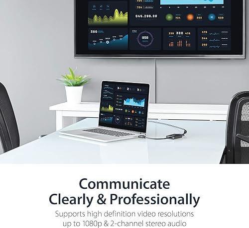 Miniatura 8 de StarTech.com Conmutador convertidor VGA + HDMI a VGA 2x1 con conmutación prioritaria - Selector VGA y HDMI a VGA multiformato - 1080p (VS221HD2VGA)