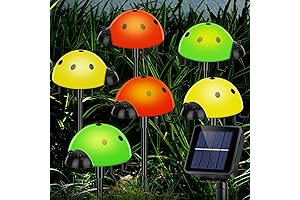 Ladybug Solar Lights for Outdoor Garden Decor: Illuminate Your Yard with Whimsical Wonder