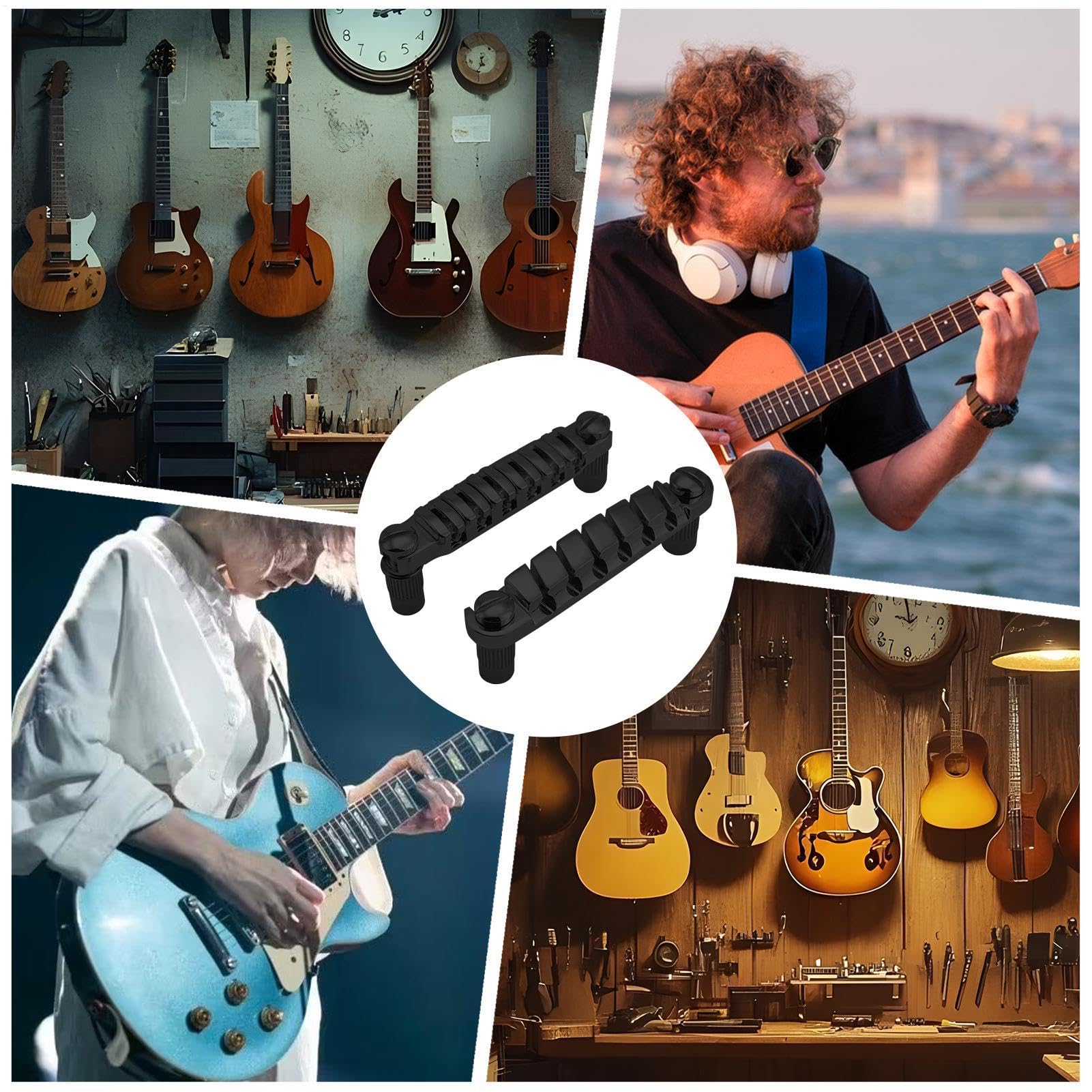 Sella del ponte di chitarra elettrica Regolazione 'intonazione in lega | Cambio Rapido Musicali, Forniture per Strumenti, Eventi Scuola, Concerti, Esibizioni dal , Look Classico