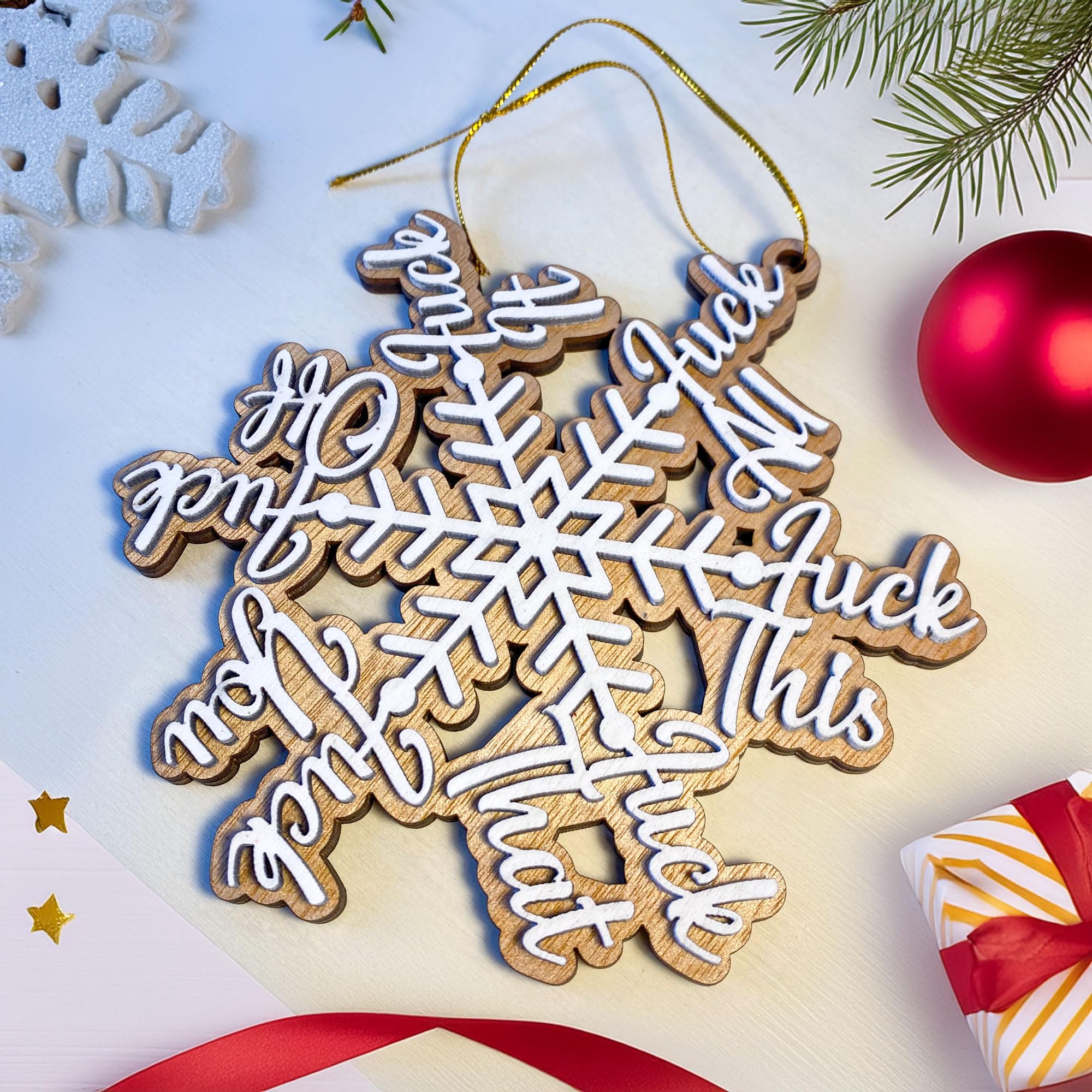ファックサイン★置物★銀★25★ミドルフィンガー★Fuck★雑貨★インテリア Amazon.com: Funny Fuck Wooden Snowflake Ornament – Funny Fucking