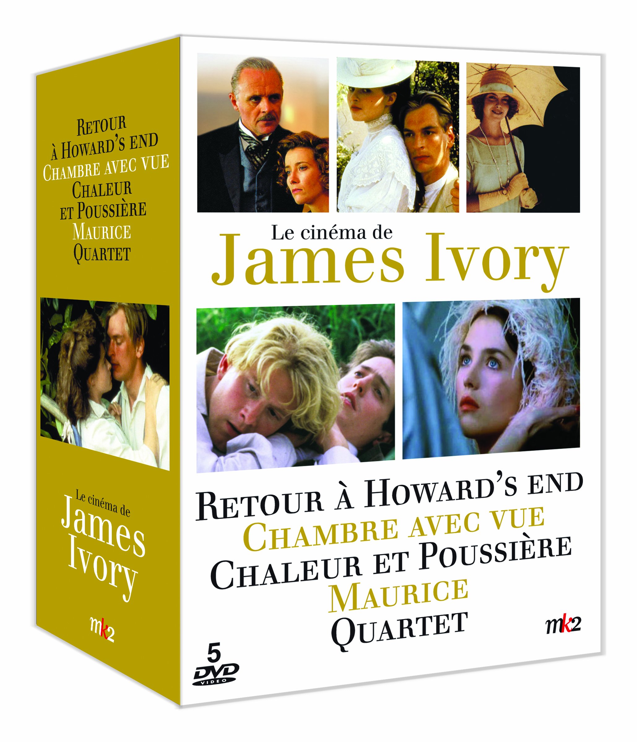 Le Cinéma de James Ivory - Coffret 5 films [Pack]