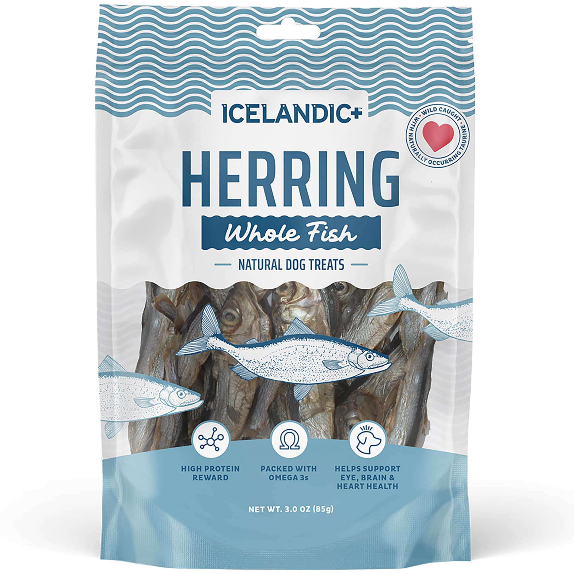 Amazon.com : Icelandic+ Whole Fish Herring - 3oz Wild-Caught Air