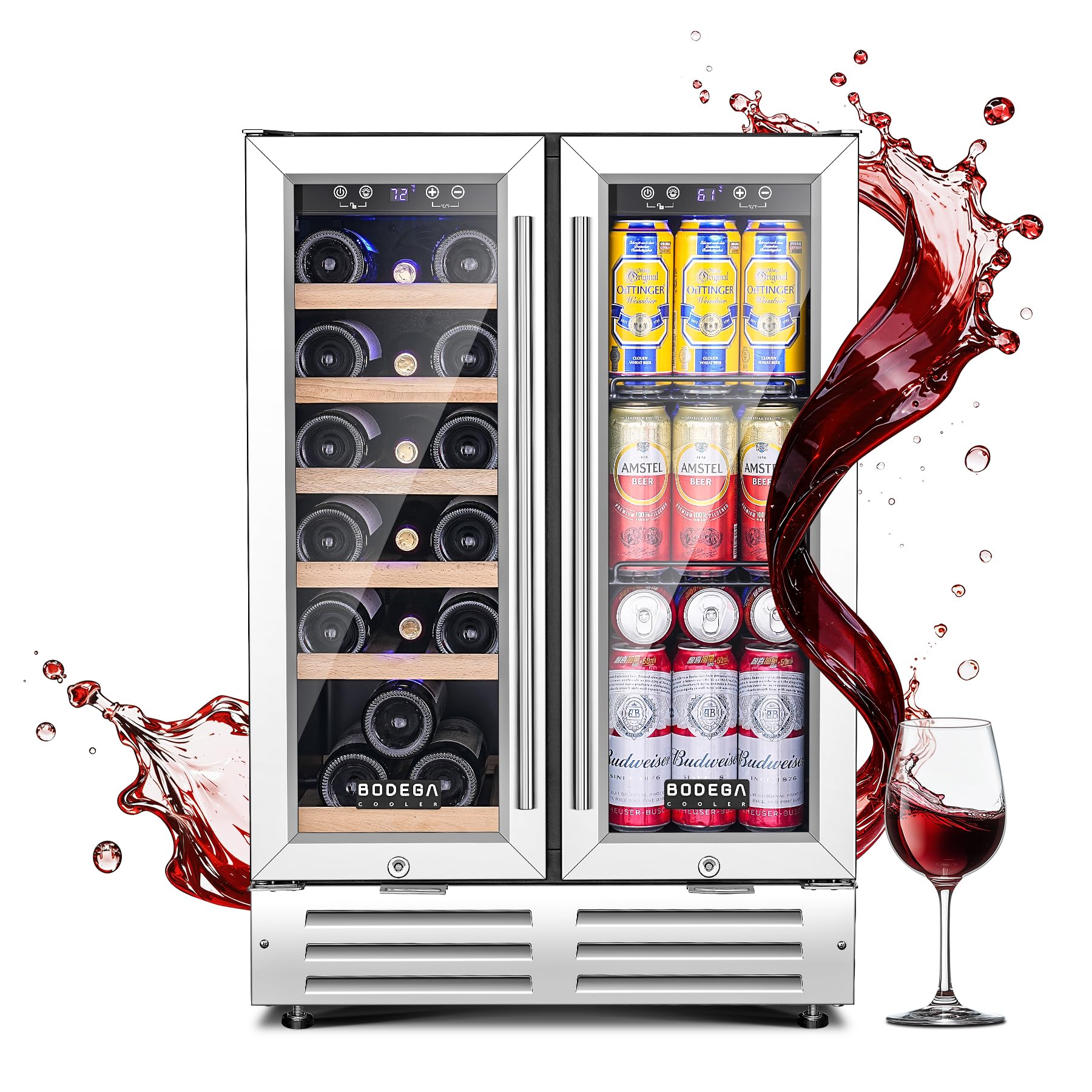 BODEGA UL-CWC-150C-PT Beverage Cooler Black