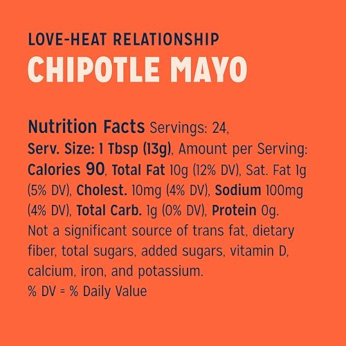 Miniatura 6 de Sir Kensingtons Mayonesa Chipotle Mayo sin gluten sin OMG proyecto verificado certificado libre de gluten huevos de granja humana estable 12 onzas