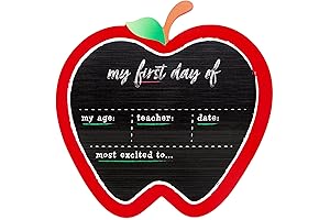 Office Depot First/Last Day Apple Chalkboard Sign