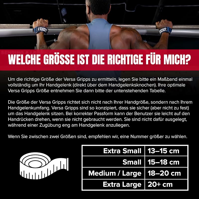 Versa Gripps PRO – accesorii profesionale pentru îmbunătățirea prizei în timpul antrenamentelor cu greutăți, fabricate în SUA