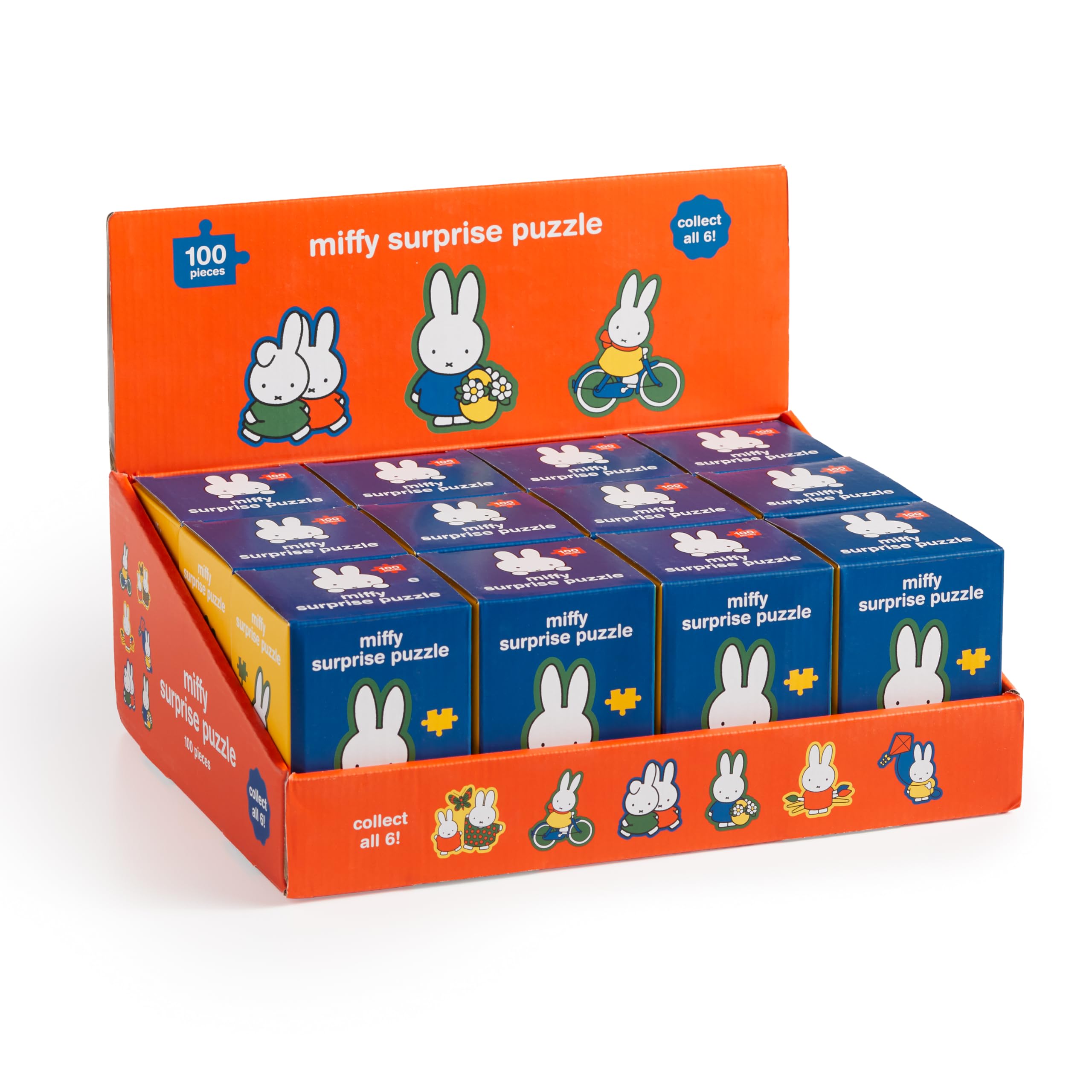 Amazon.com: Galison - Miffy 100 Piece Surprise Puzzle in a CDU for